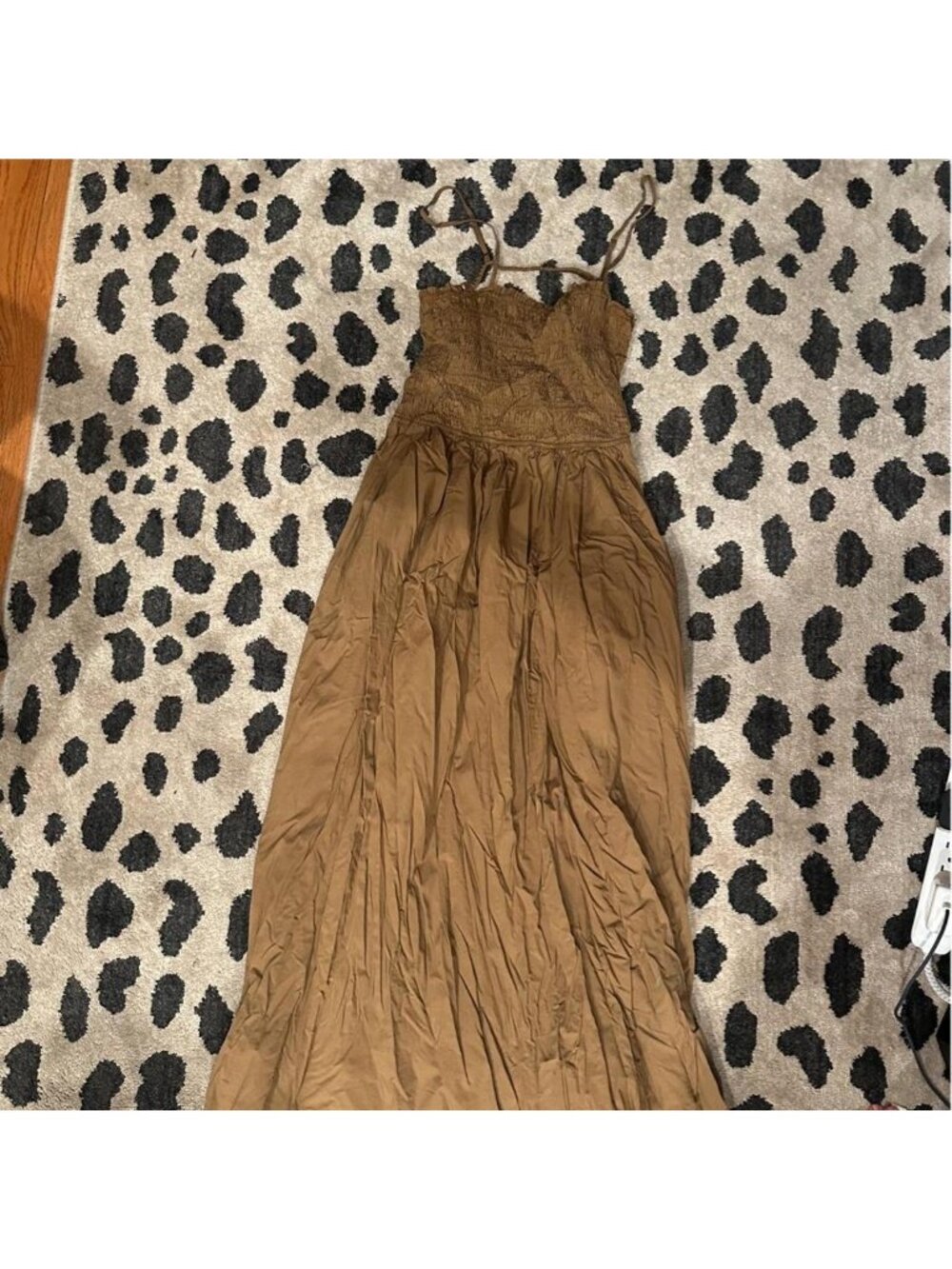 Smocked Bodice Maxi Dress‎